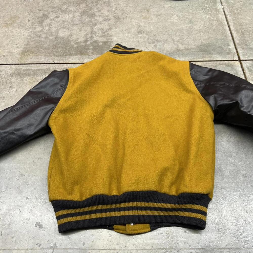 vintage champion 60s running man made in usa letterman varsity bomber jacket - Picture 4 of 5